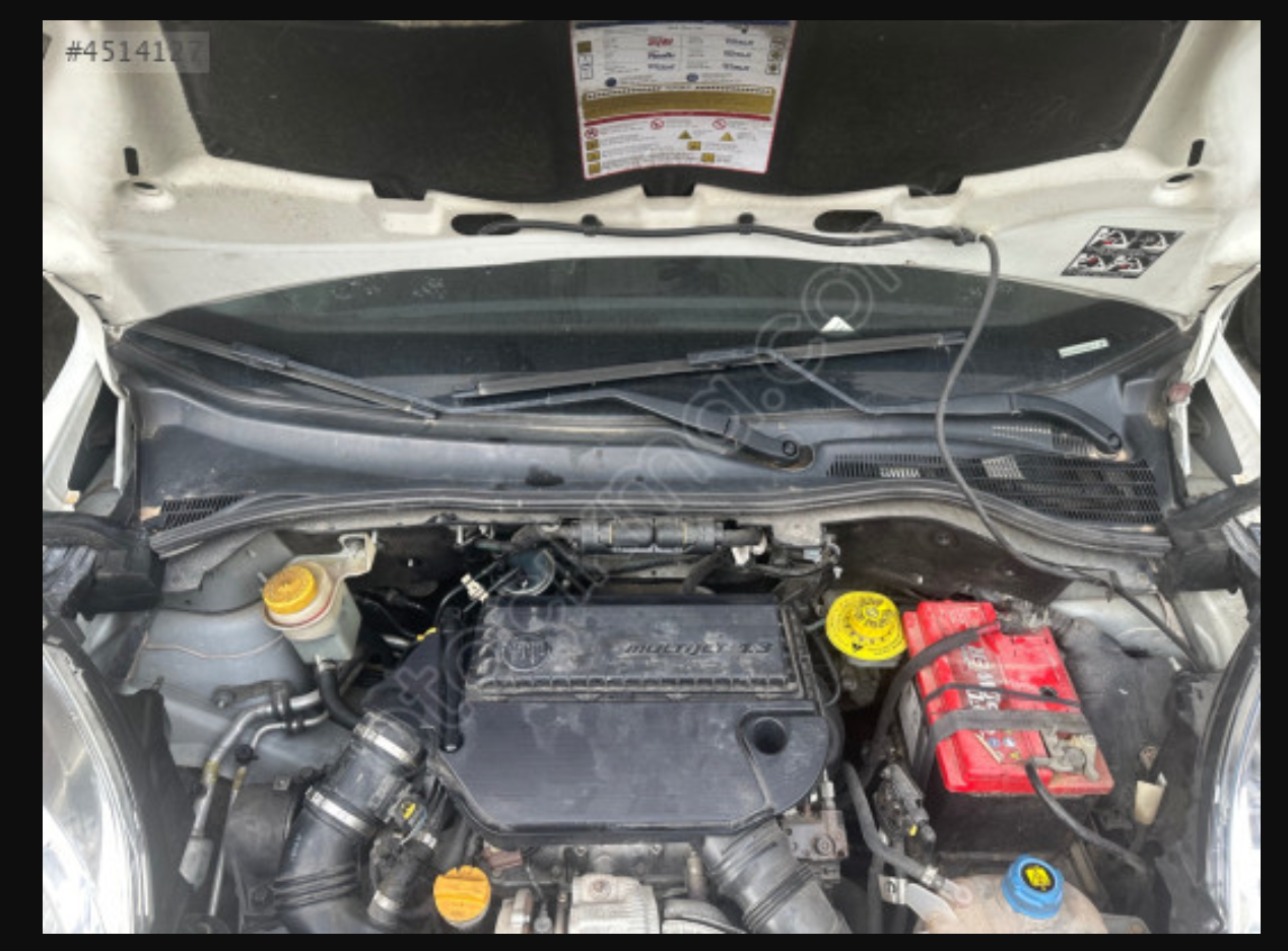 Fiat Fiorino euro 5 motor komple çıkma
