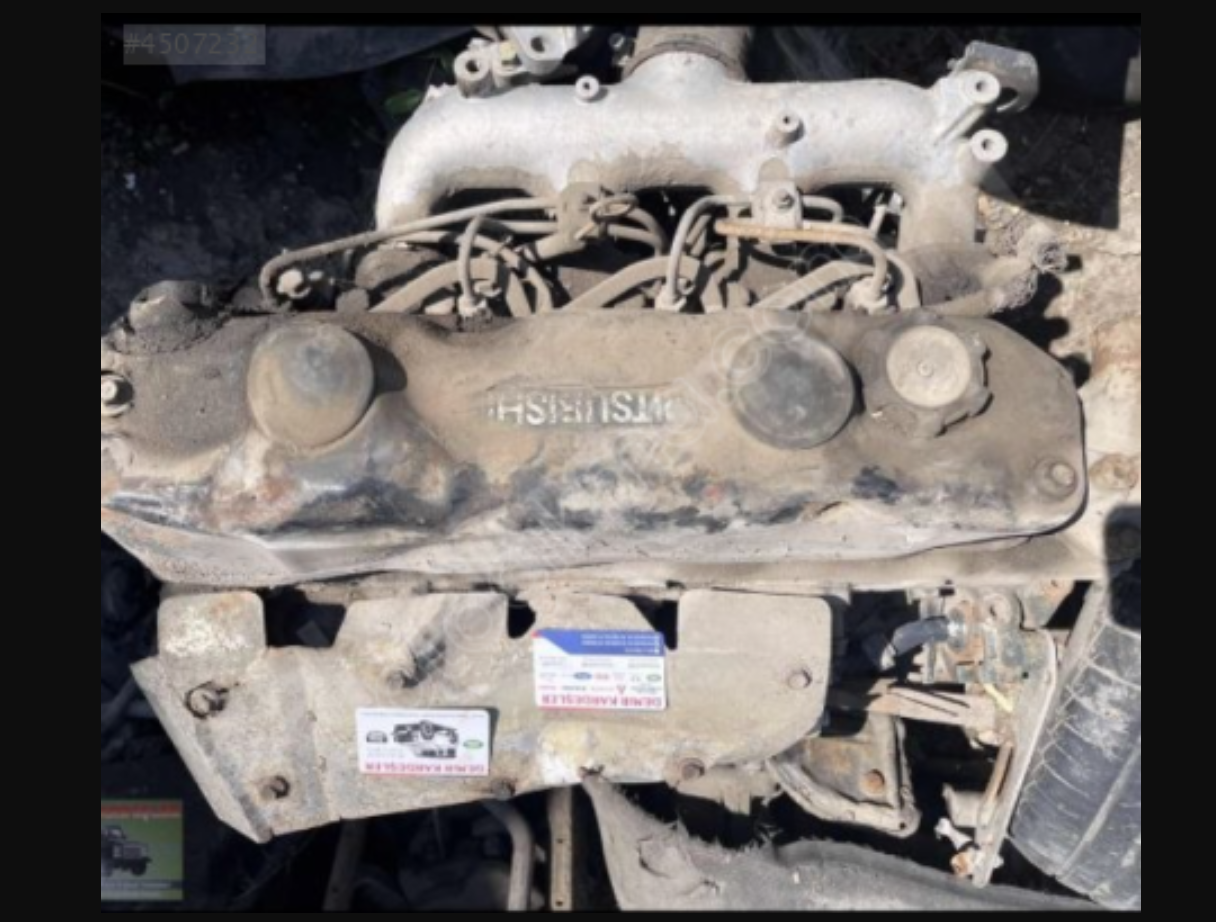 Mitsubishi 449 KOMPLE Çıkma Motor
