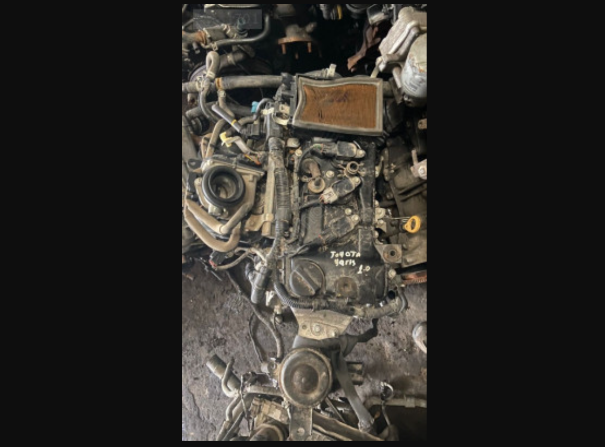 TOYOTA YARİS 1,0 BENZİNLİ ÇIKMA KOMPLE MOTOR